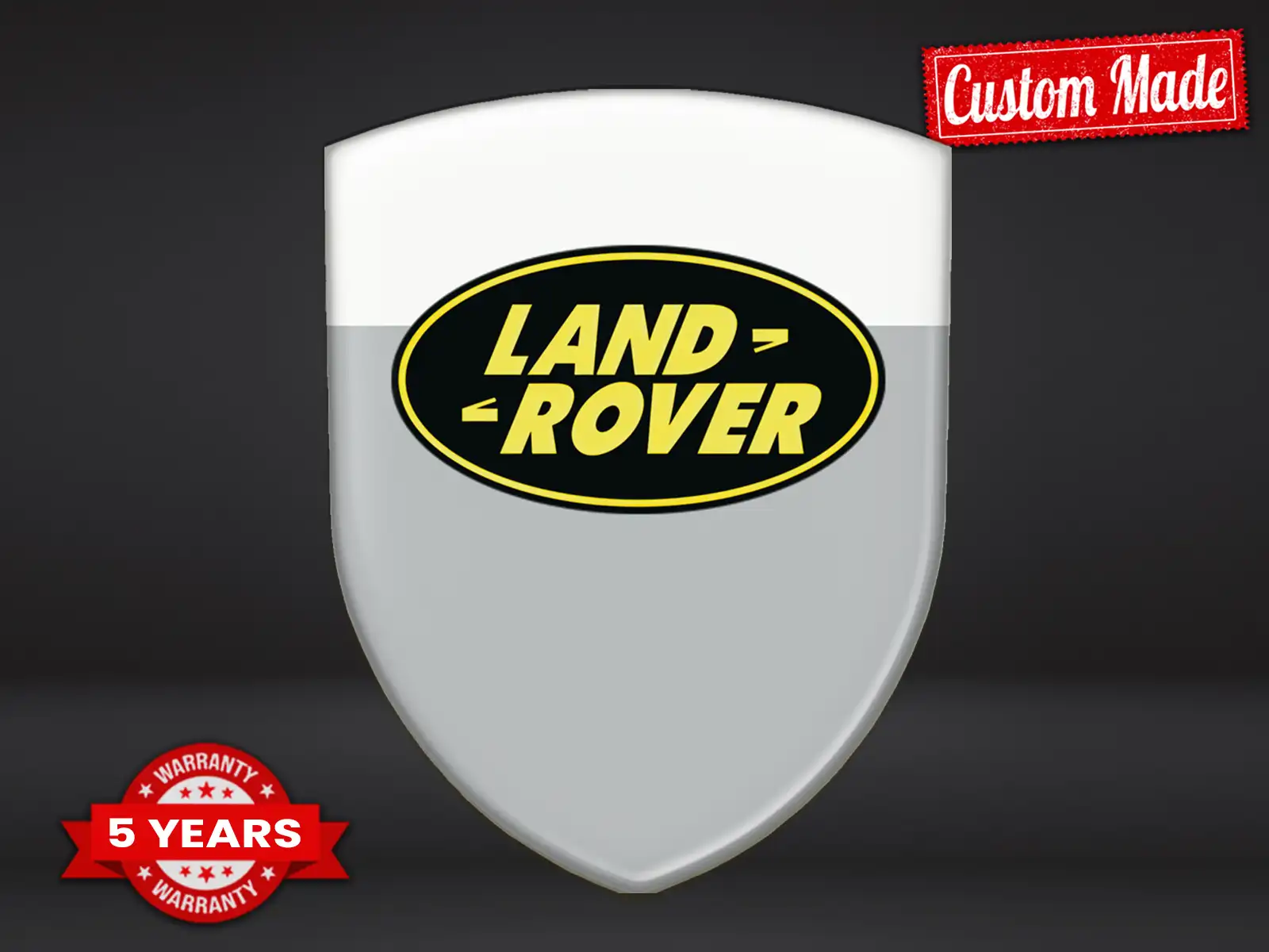 Land Rover Logoaufkleber Business Max Motorsport Premium Kunst